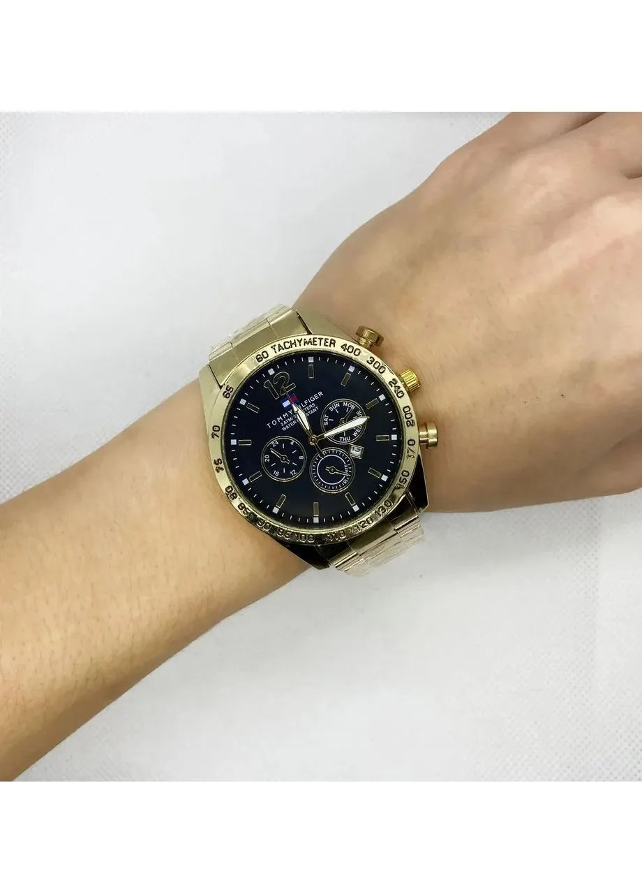 Годинник чоловічий сталевий ремешок No Brand (402257868)