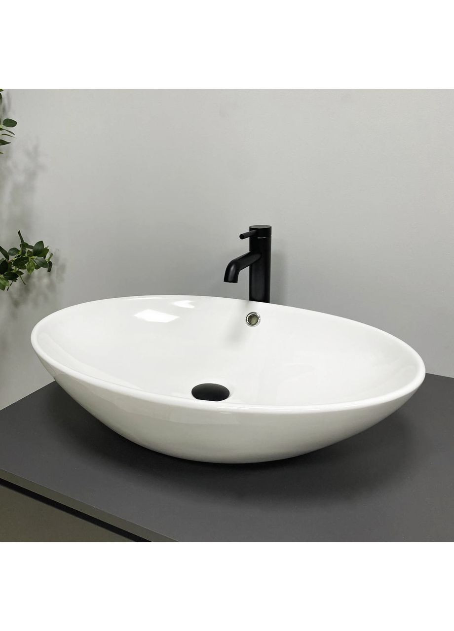 Умивальник (раковина) OLIVELLA WHITE накладний VBI (383386660)