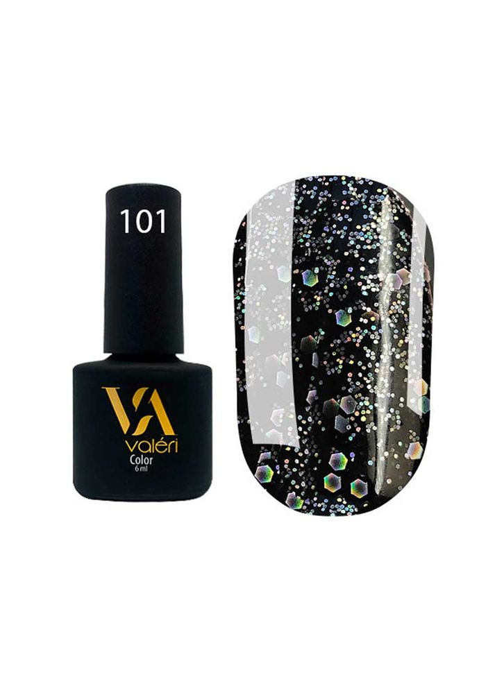 Гель-лак для нігтів Color №101, 6 мл Valeri (352178185)