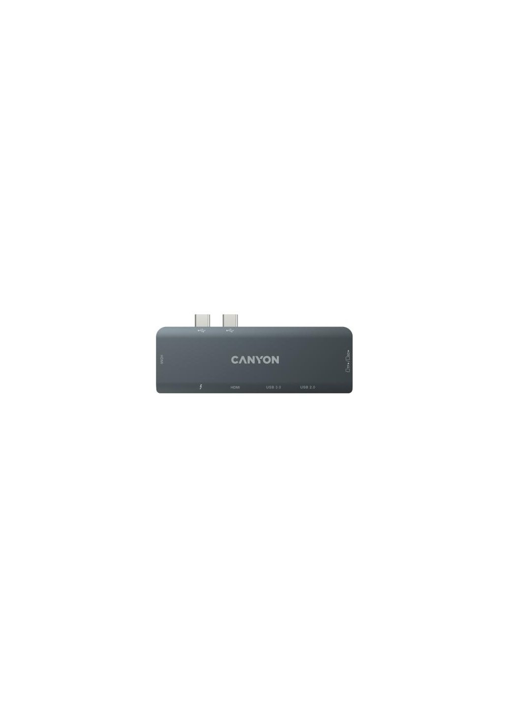 Концентратор Canyon (CNS-TDS05B) VAG 1*Type C PD100W+2*HDMI+1*USB3.0+1*USB2.0+1*SD+1*TF (366649875)