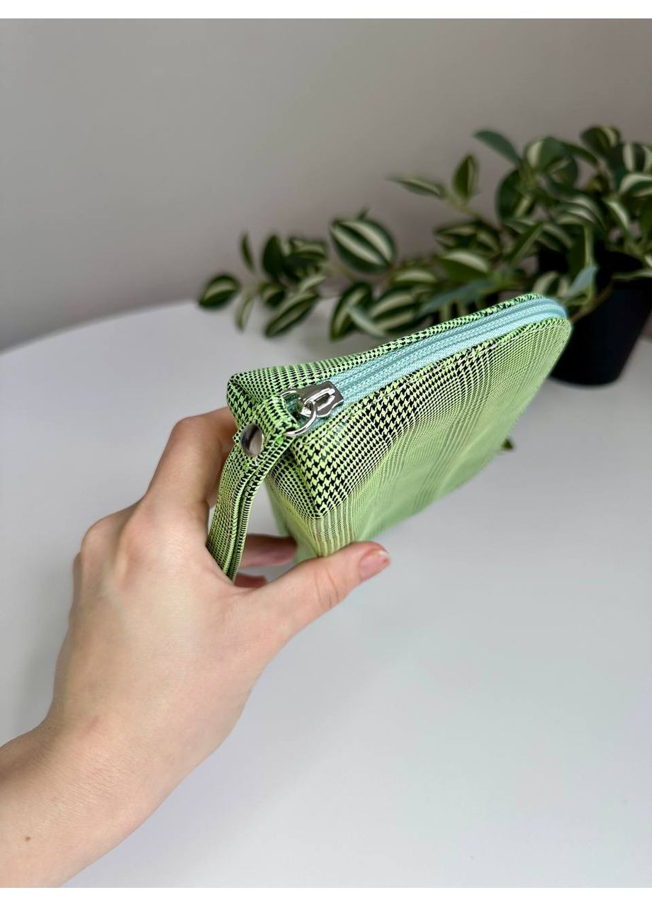 Косметичка з натуральної шкіри на два відділи з ручкою VI&VA (361894840)