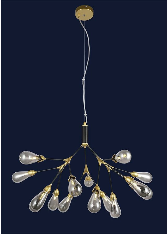 Люстра 918LP268-15 BK+BK Levistella (397831298)
