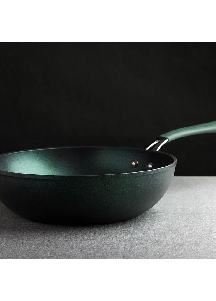 Сковорода Вок Emerald 26cm Green (PR-2108-26) Pepper (344453009)