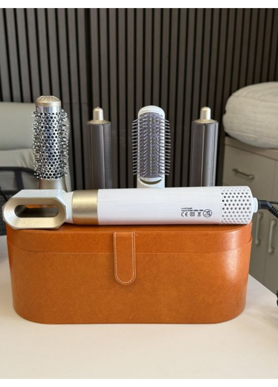 Мультистайлер 5 в 1 Hot Air Styler для разных типов волос с функциями придания объема + Коробка (Белый) No Brand (367078917)