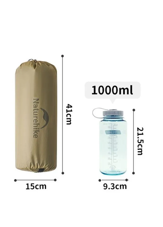 Намет двомісний нейлон 220х240х110 см сірий Naturehike (386707605)