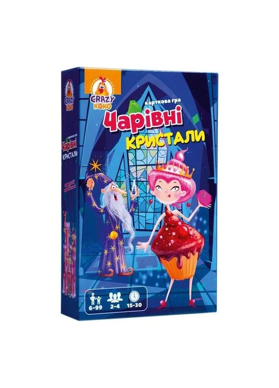 Настольная развлекательная игра "Волшебные кристаллы" VT8077-04, 50 карт Toysi (386414307)