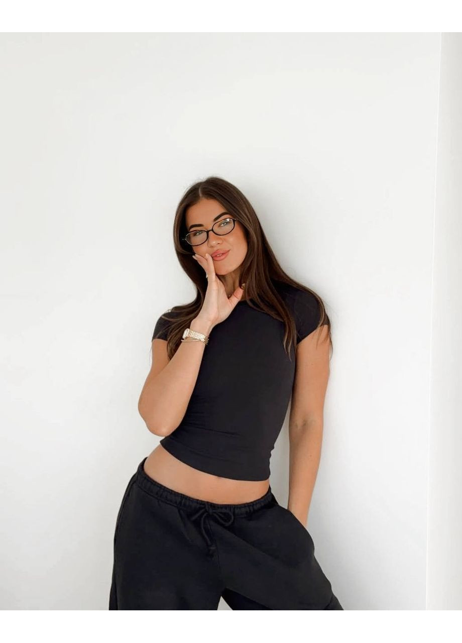 Базовая женская футболка с вискозой Україна - (360548579)