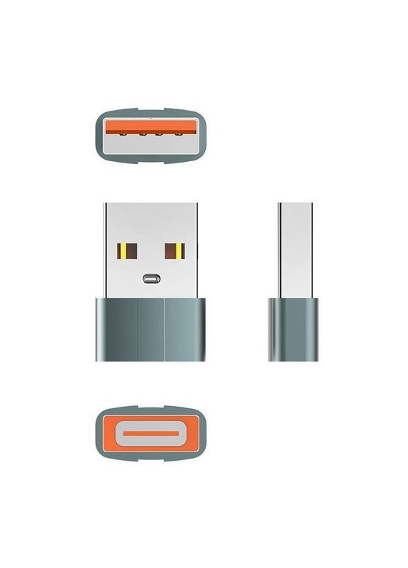 Адаптер USB Type-C - USB V 3.0 (F/M) silver (CW-AD-CA) Colorway (332958329)