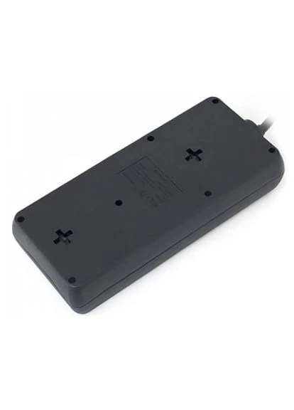 Мережевий фільтр живлення RS-8 PROTECT, 1.8m, black (EL122300021) Real-El REAL-EL RS-8 PROTECT, 1.8m, black (400050476)