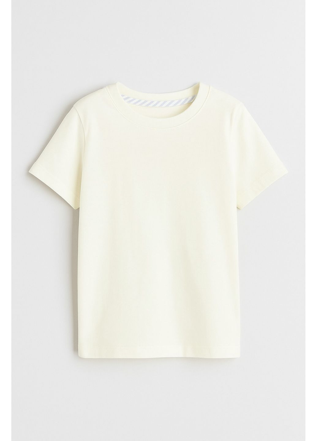 Молочная футболка H&M