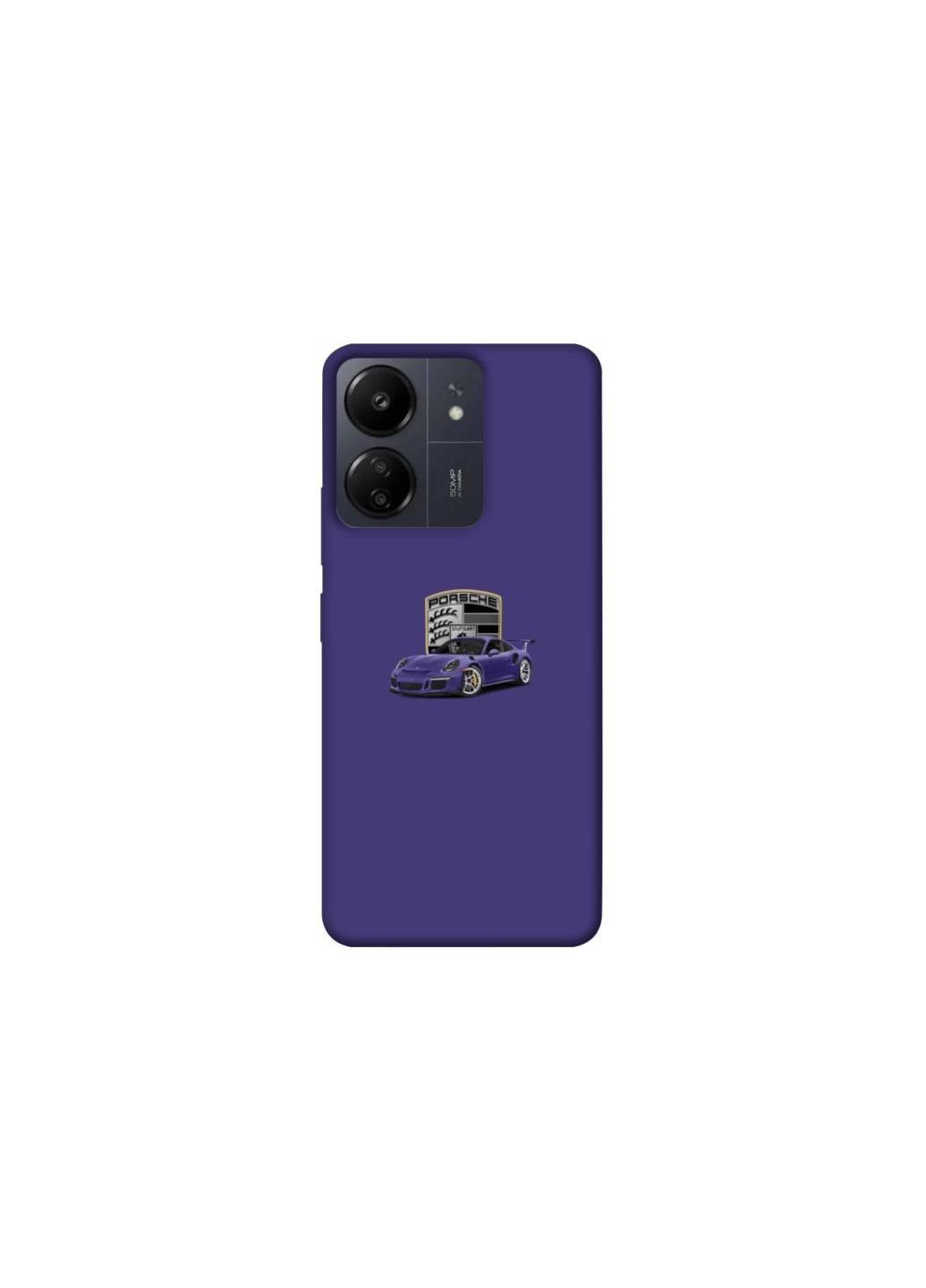 Чохол на Xiaomi Redmi 13C Porsche purple Frontalka (353839703)