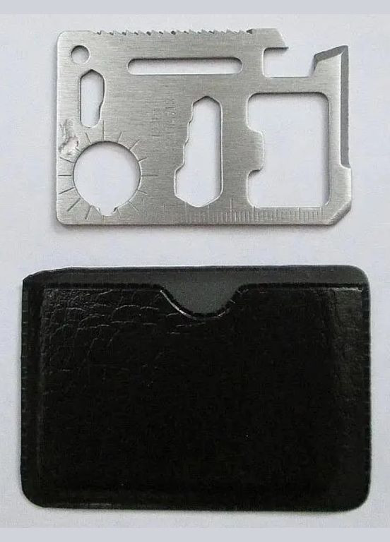 Універсальний мультитул кредитка з нержавіючої сталі (2104618610) No Brand (345562777)