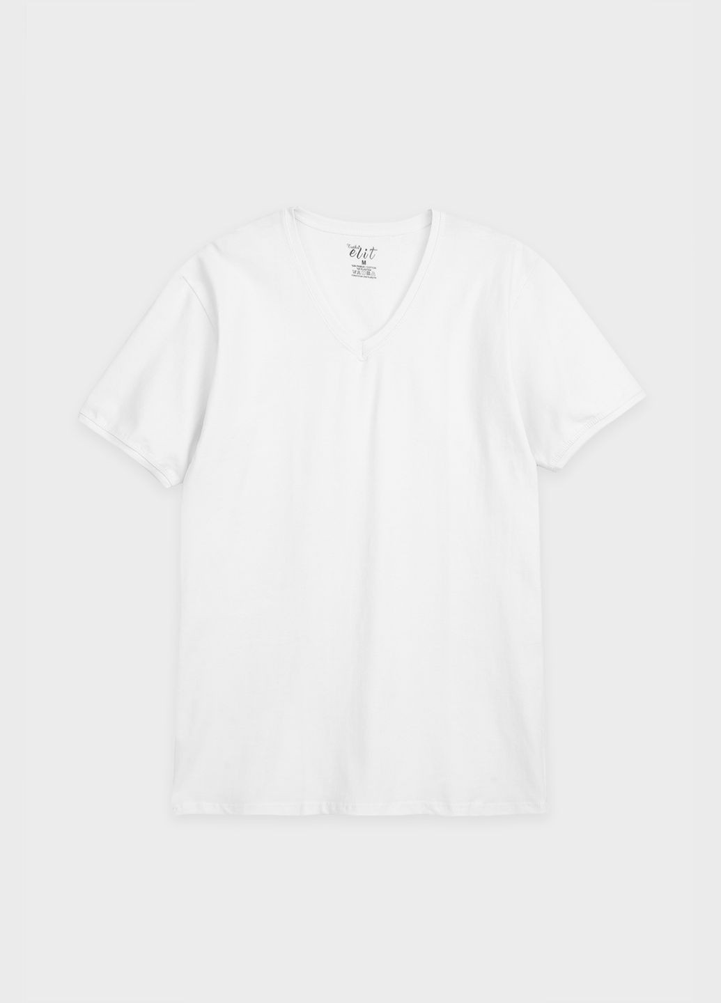 Біла футболка чоловіча 1303 Doruk