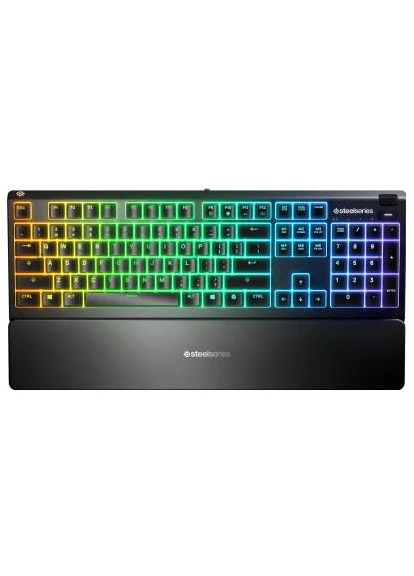Клавиатура Apex 3 USB UA Black (64795) SteelSeries (390933624)