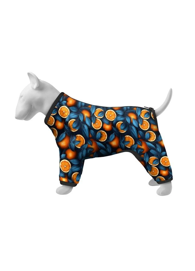 Вітровка для собак WAUDOG Clothes, малюнок "Апельсини",, В 47-50 см, С 35-38 см Collar (377037731)