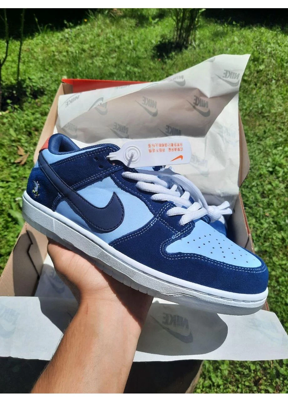 Комбіновані літні кросівки nike sb dunk low pro why so sad найк сб данк No Brand