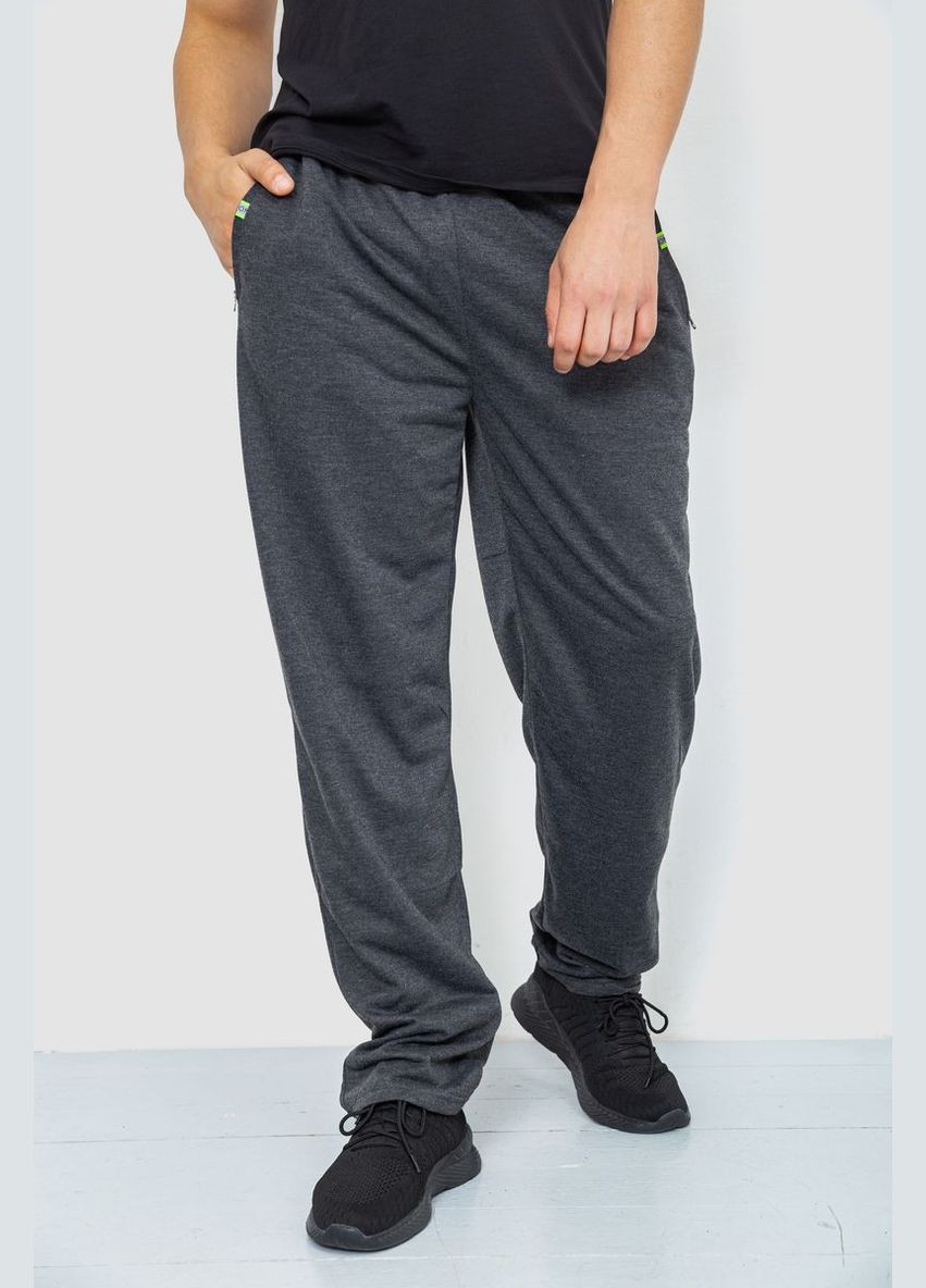 Спорт чоловічі штани, колір темно-сірий, Ager (291876818)