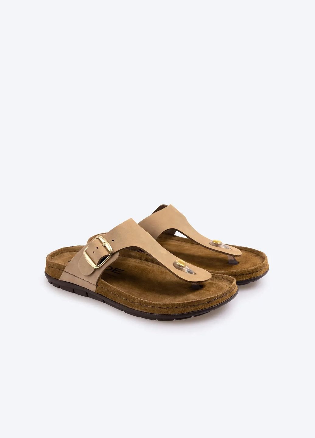 Бежевые женские вьетнамки rodigo 5860 14 (германия) ( ) Rohde