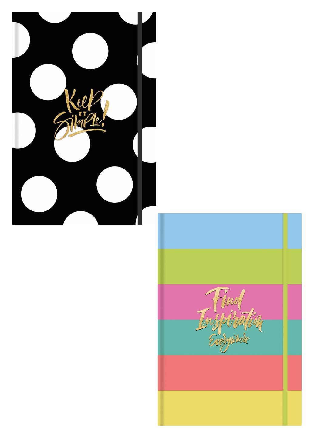 Набір 2 шт. блокнотів для записів. Блокнот без лініювання А5 96 арк. 762 A5-IC-096-762 4823088218664 Школярик (301411398)