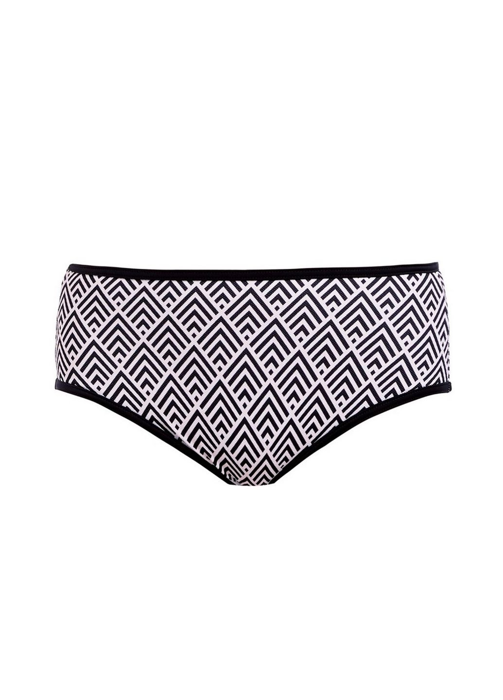 Черно-белые плавки 5866 Freya