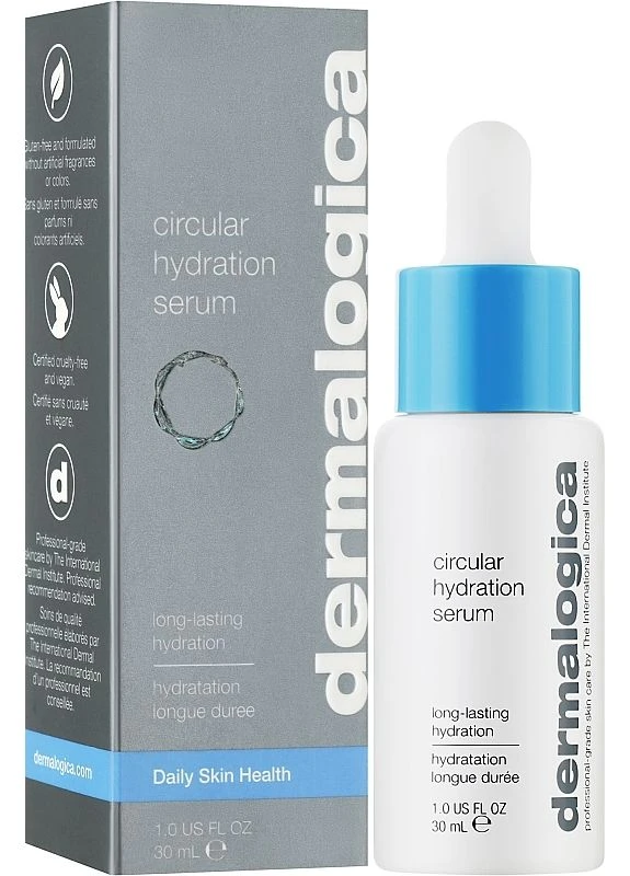 Dermalogica Зволожувальна сироватка для обличчя Circular Hydration Serum With Hyaluronic Acid 30ml (2-961661) — Крем, США (380120719)