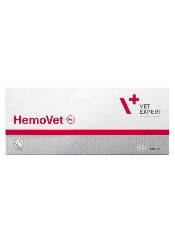 Вітамінно-мінеральний препарат проти анемії для собак HemoVet - 60 шт./уп VetExpert (327071068)