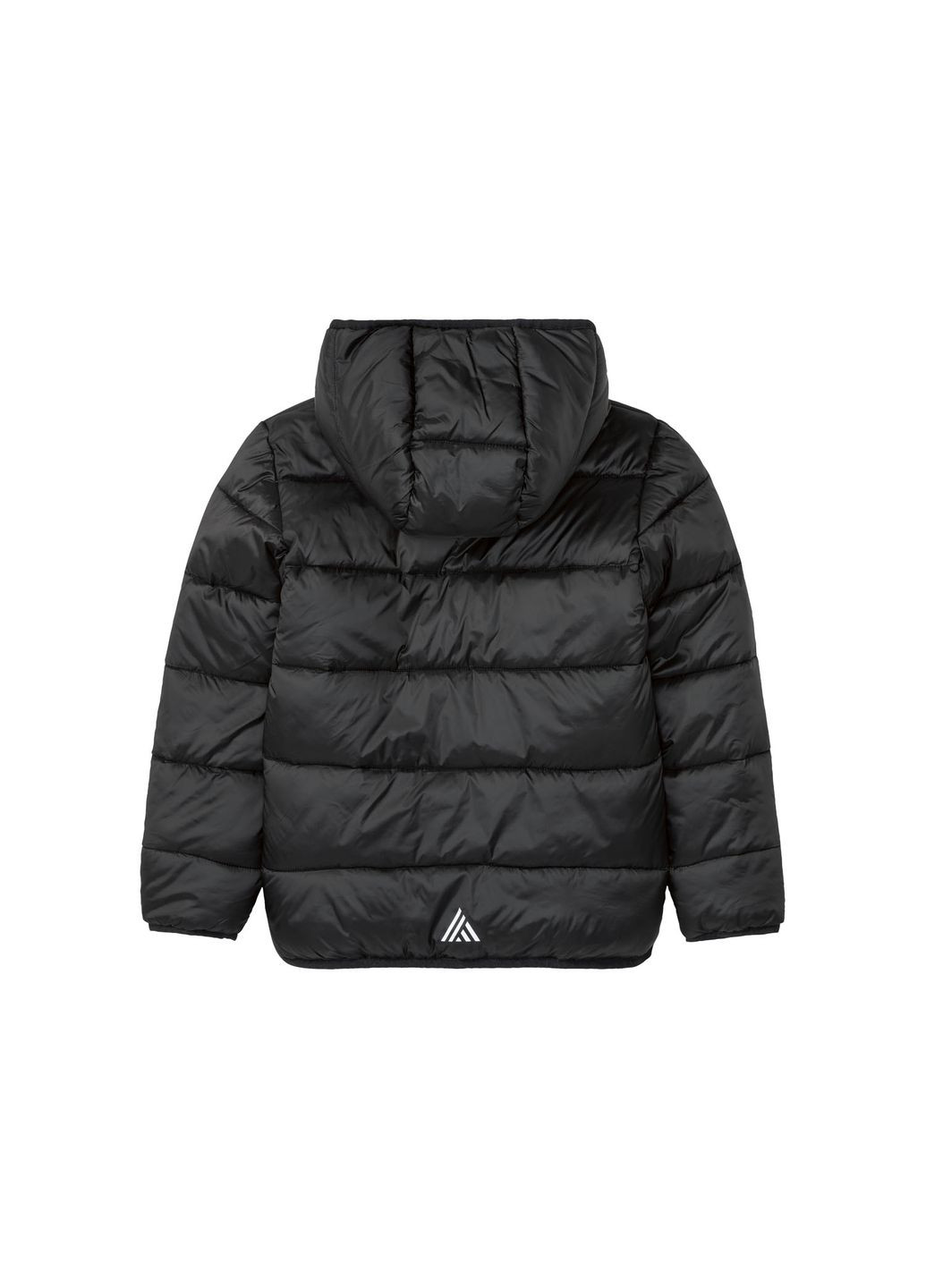 Чорна демісезонна куртка демісезонна з капюшоном для хлопчика bionic-finish® eco 378043 чорний куртка-лайнер Pepperts