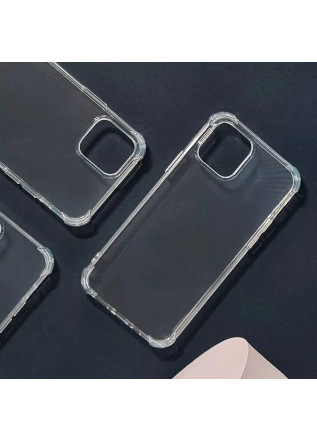 Cиликоновый чехол 0.8 mm HQ для iPhone12 Pro Max WXD (382922388)