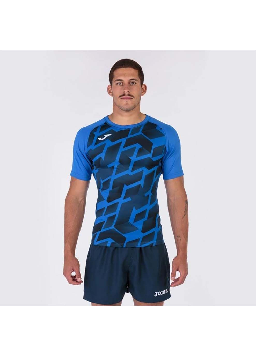 Синя чоловіча футболка myskin iii синій Joma