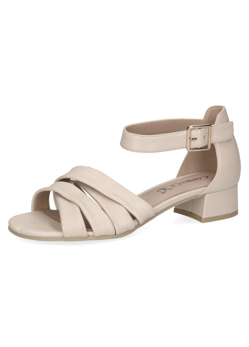 Бежевые босоножки женские 9-28201-44/140 Caprice