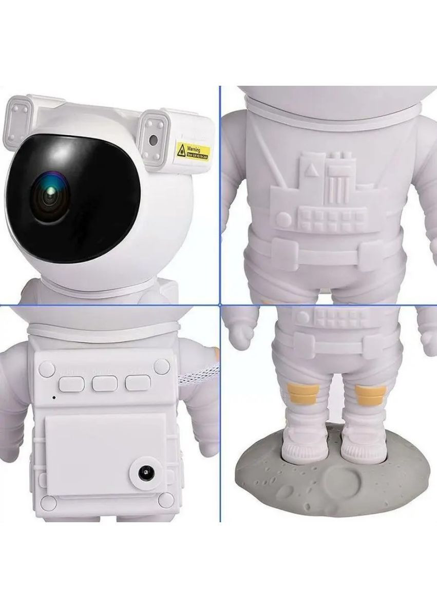 Нічник-проектор зоряного неба Астронавт LED 5 Вт Білий (1881173058) No Brand (372478341)