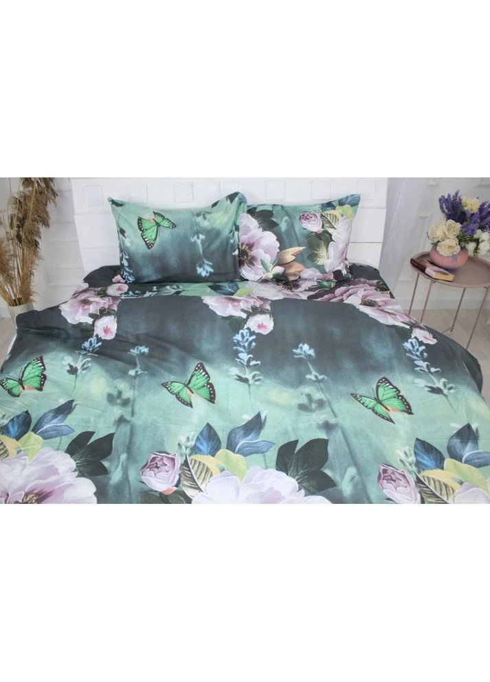 Постельное белье Сатин 22-1286 Wonderful flowers (m34379) Mirson Сатин 22-1286 Wonderful flowers Євро (375797534)