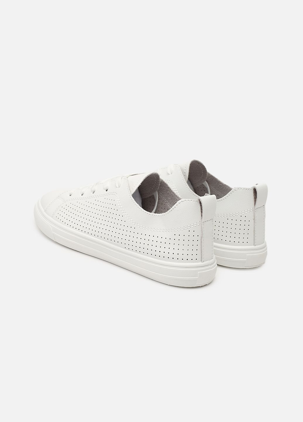 Білі кеди на пласкій підошві жіночі колір білий cb-00273225 Stilli