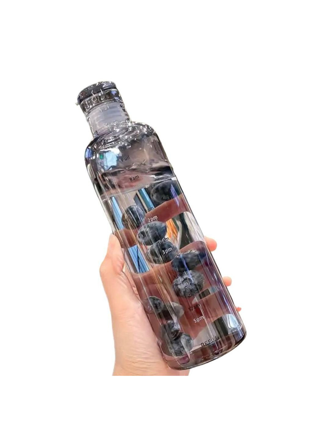 Черная бутылка для воды 500 мл. No Brand (270856089)