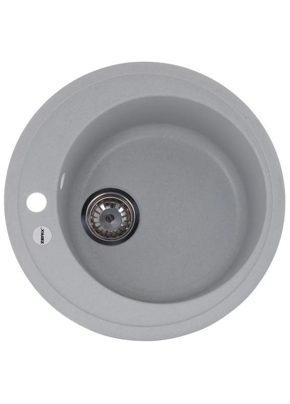 Мойка кухонная ZS510R-09 Серая (ZX4535) Zerix (315443645)