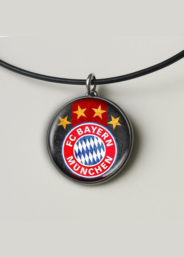 Підвіска (кулон) Баварія (футбольна команда) #021 (круглий) No Brand (328050374)