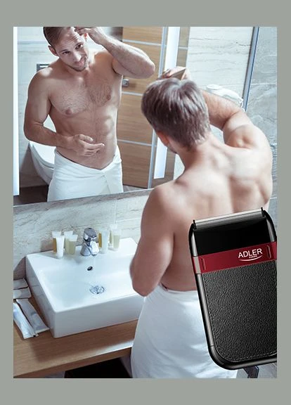 Бритва AD 2923 USB Charge: Мощная бритва, всегда на связи Adler (339101710)