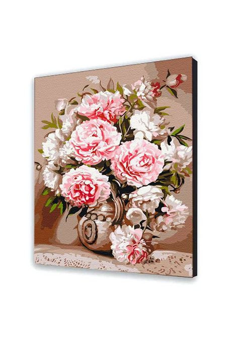 Картина за номерами Півонії,, фарби, пензлі. Multicolor (13141-AC) ArtStory (340910063)