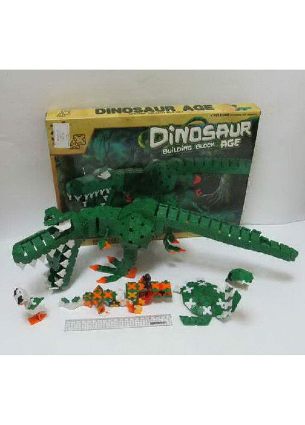 Конструктор пластиковий 3D-пазлів "Тіранозавр" Динозавр Рекс на 1600 деталей No Brand (333719741)