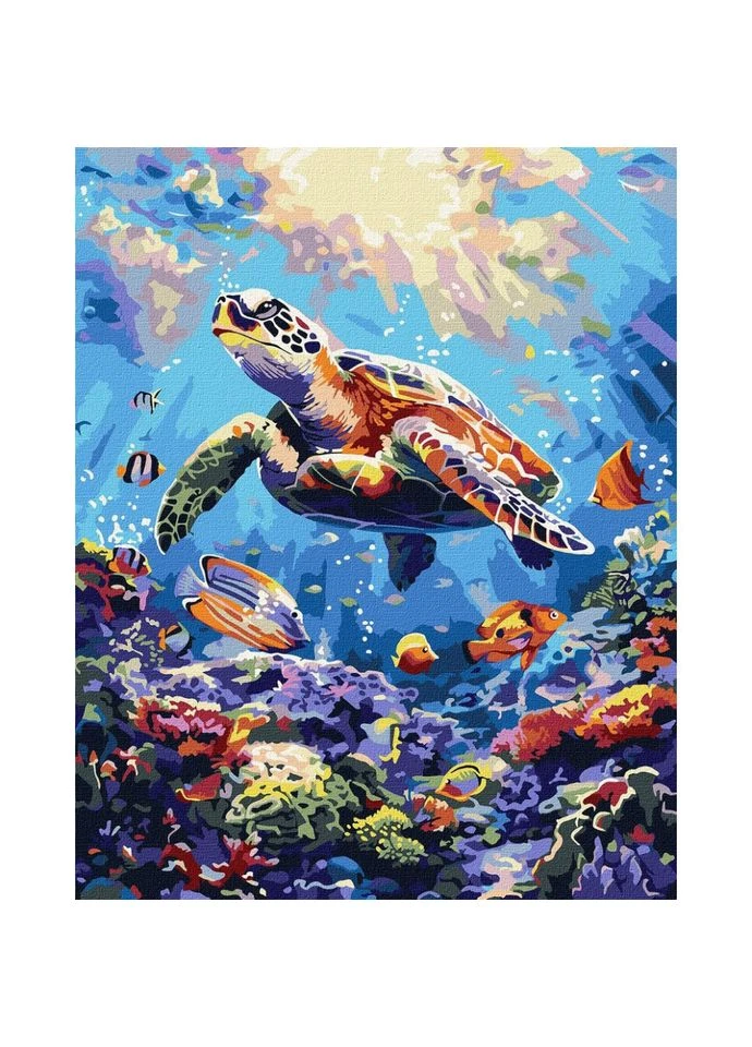 Картина по номерам "Морской покой" ©art_selena_ua KHO6660, 40х50см IDEYKA (381160641)