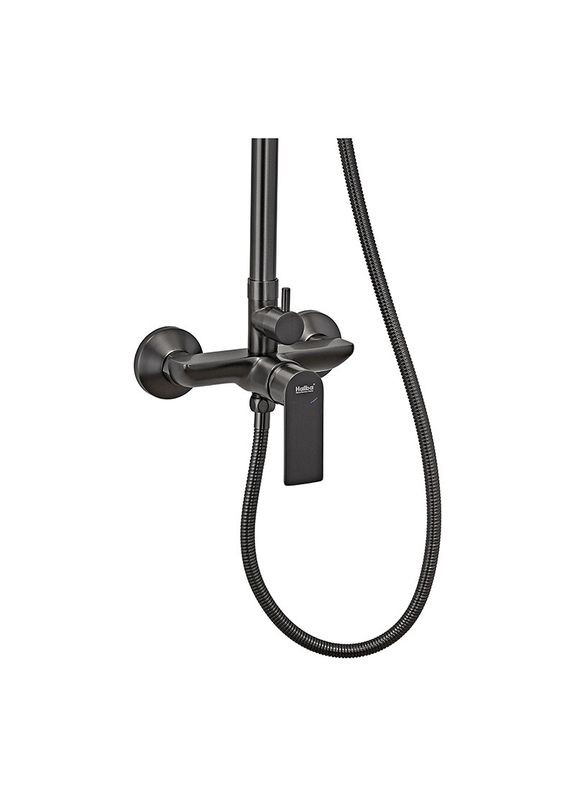 Душевая колонна со смесителем и удлинителем в комплекте Alex 003-J Graphite (HB3996) Haiba (322004738)