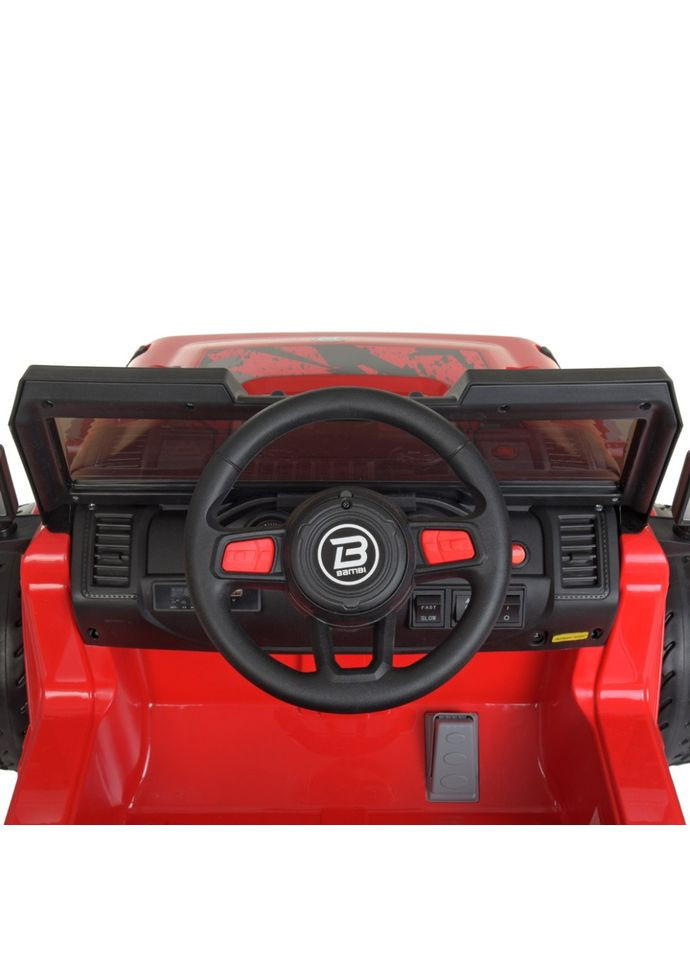 Детский электромобиль Джип до 35 кг с двумя моторами для мальчиков и девочек автомобиль на аккумуляторе Bambi Racer (368759573)