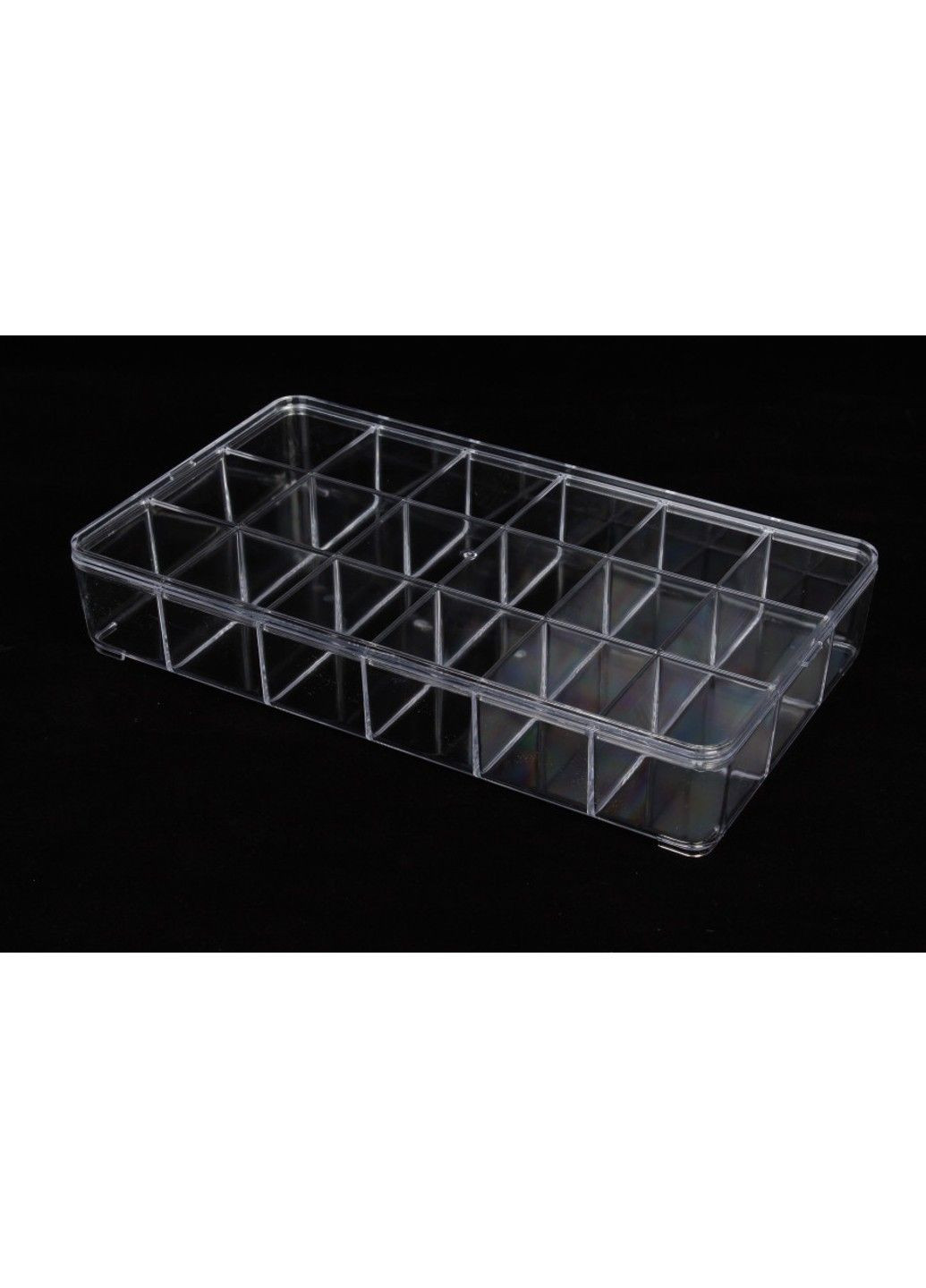 Органайзер пластиковый, контейнер, тара, белый, 18 отделений No Brand (334343274)