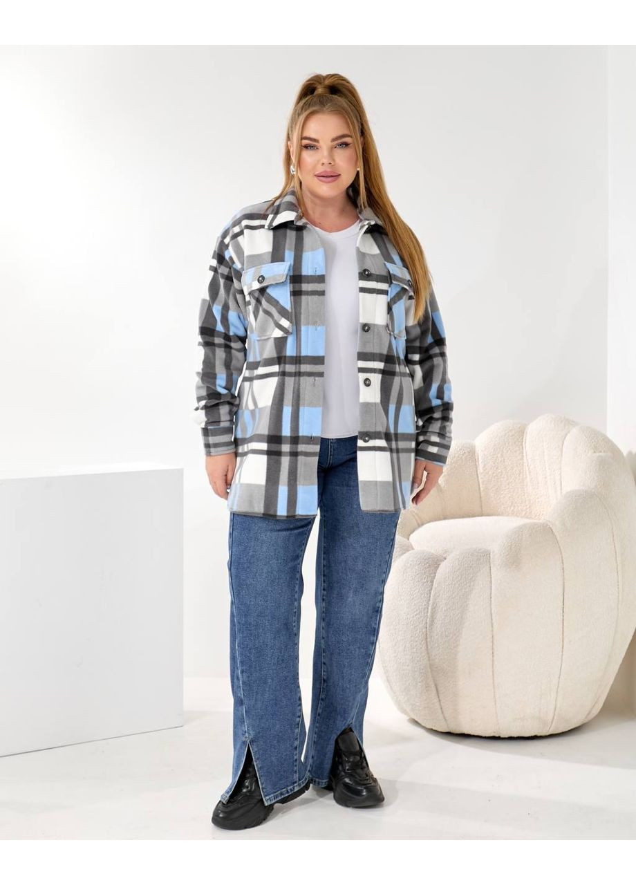 Голубой демисезонный кардиган GD/GL Модний простір