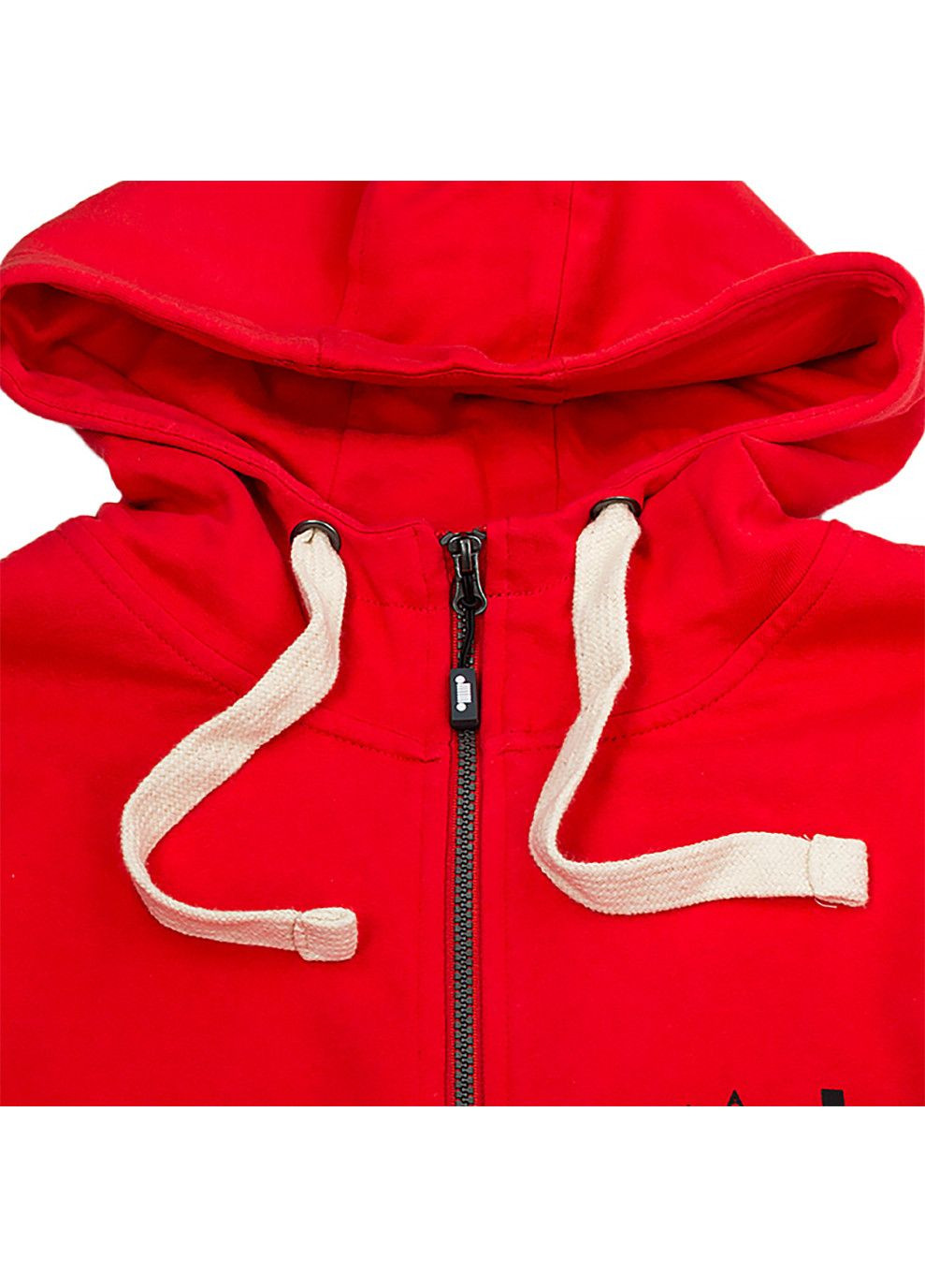 Мужская Толстовка HOODED SWEATSHIRT FULL ZIP spirit of Adventure Красный Jeep (333956205)