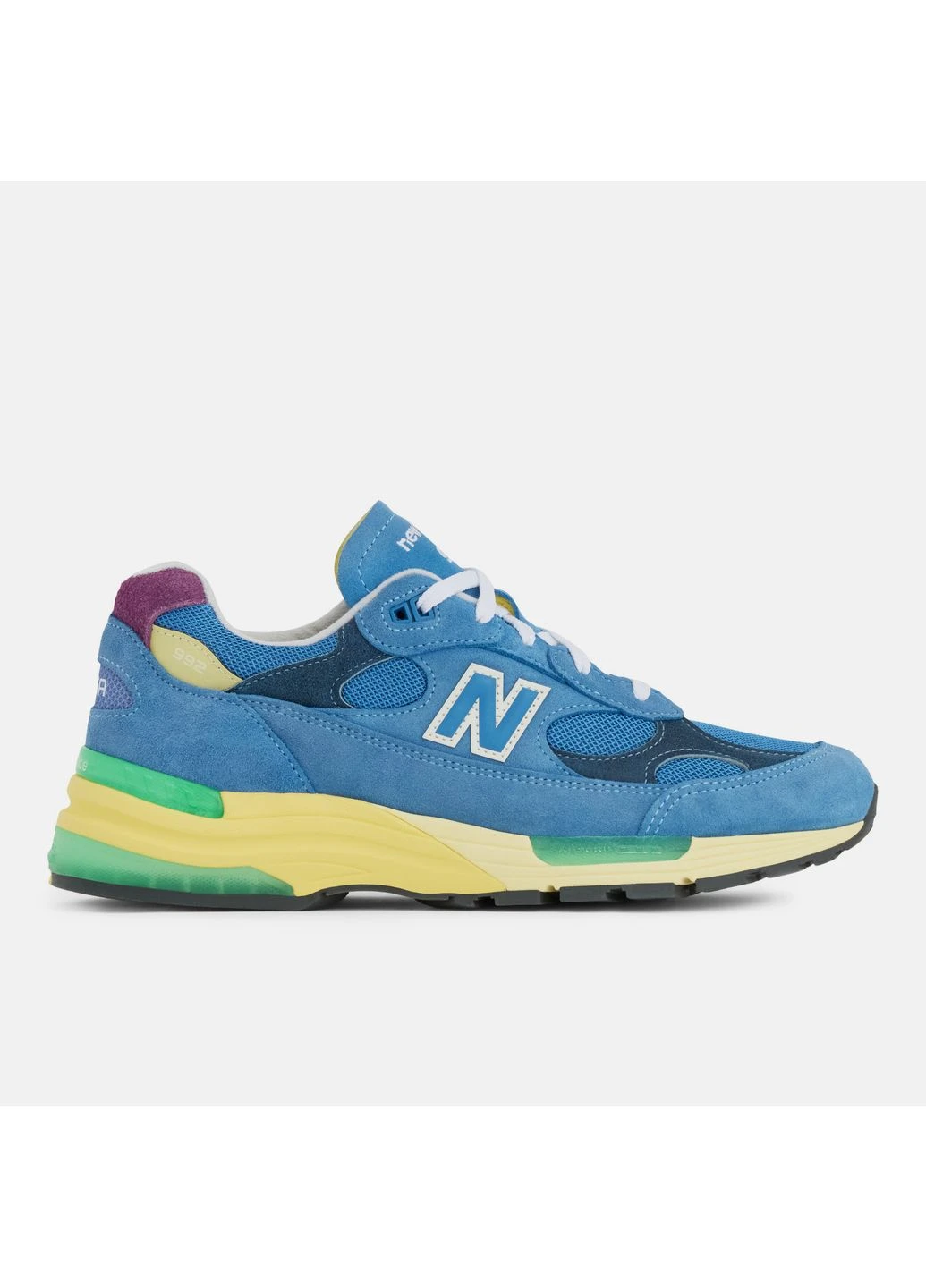 Блакитні блакитні кросівки 992 made in usa 46,5 (12) 30 см (u9929nf) New Balance U992