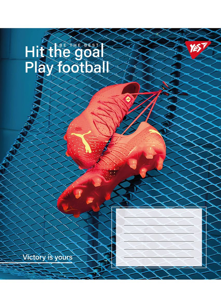 Набор тетрадей Hit the goal А5 в линейку 60 листов 10 шт. () Yes 767409 (337471434)