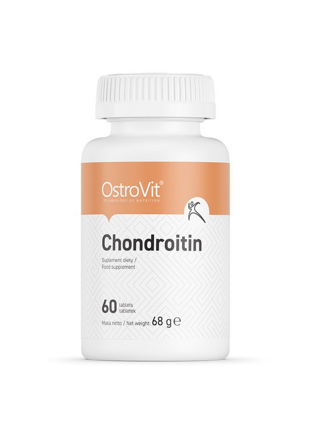 Препарат для суглобів та зв'язок Chondroitin, 60 таблеток Ostrovit (293418829)