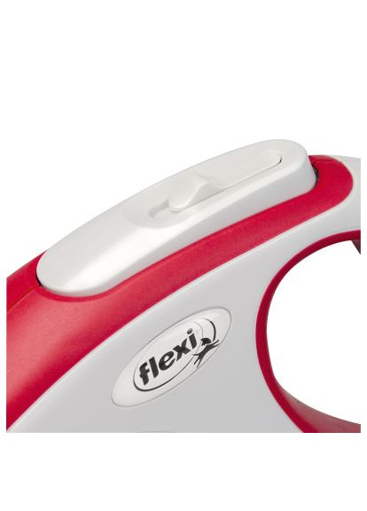 Повідець для собак New Comfort L стрічка 8 м (червоний) (4000498043806) Flexi New Comfort L стрічка 8 м (червоний) (366495451)