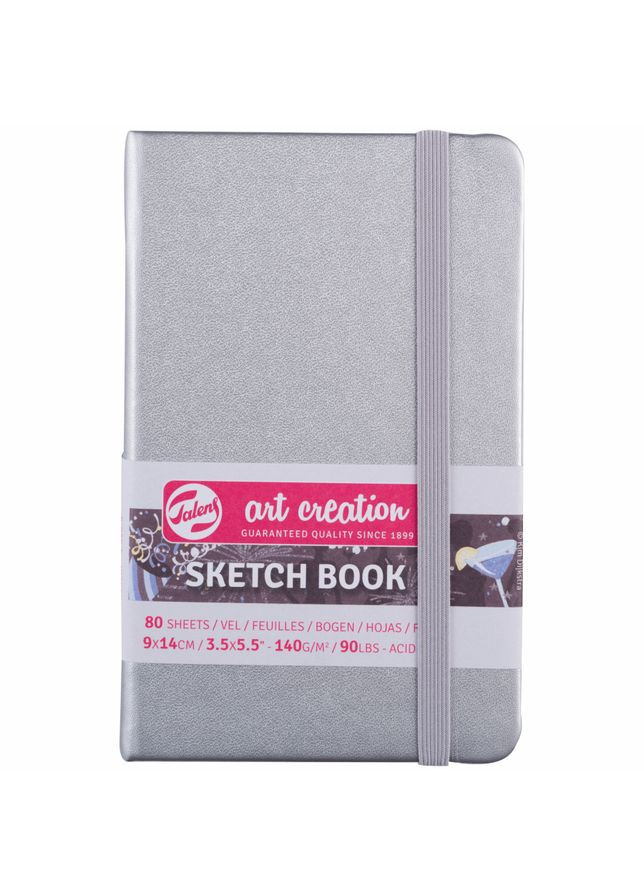 Блокнот для графіки Talens Art Creation 140г/м2 80л Shiny Silver Royal Talens (362583230)